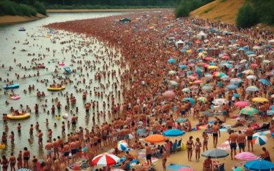 Sardinky na přehradě